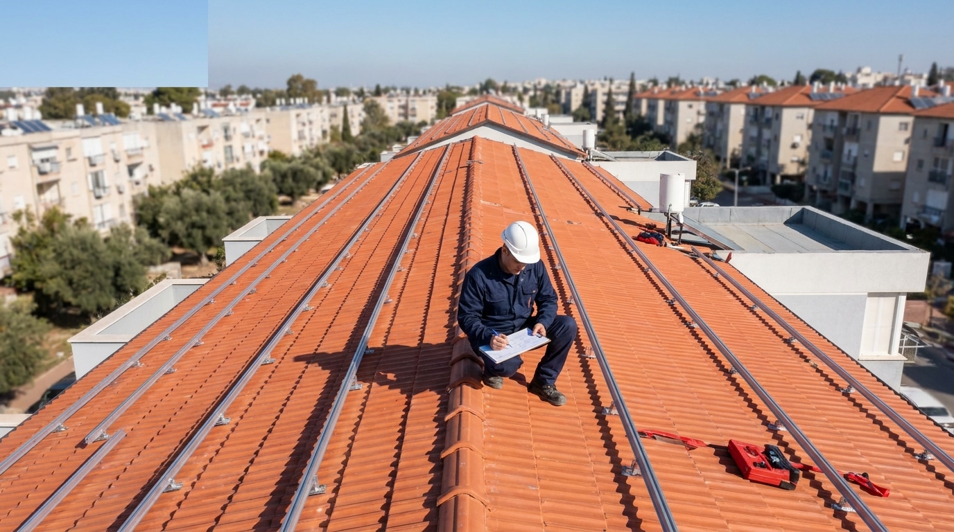 היערכות לעבודה בטוחה על גגות — שאלות ותשובות מקצועיות