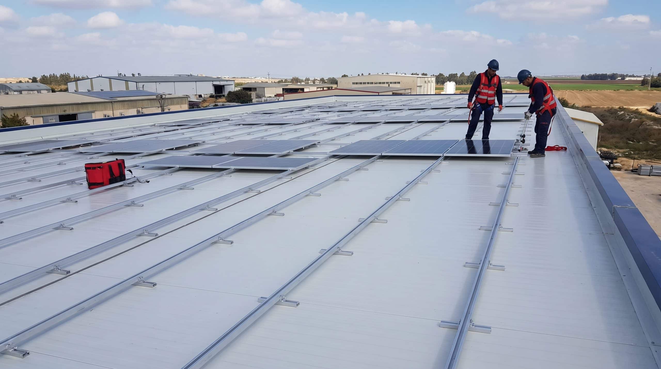 הכנת גג קיים לקליטת מערכת סולארית — חיזוקים ושדרוג קירוי